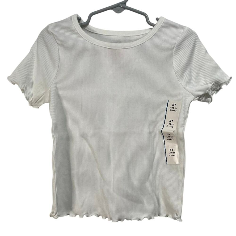 Cat & Jack 5T Ribbed Short Sleeve